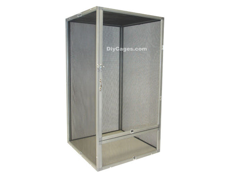SC 2 - 30x16x16 Medium Screen Cage Vertical Screen Cages Diy Cages   